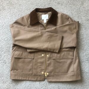 H&M - Cropped Jack will Corduroy Collar.NWOT..
